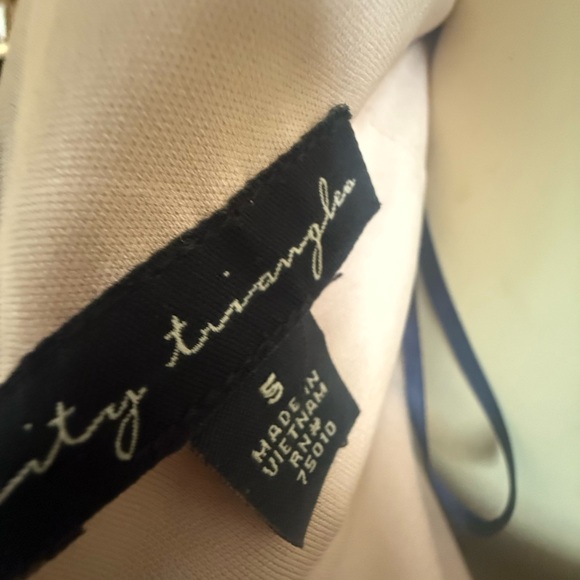 City Triangles Sm Navy Lace Mermaid Prom Dress Beaded Off Shoulder Gown Romantic - Picture 5 of 5